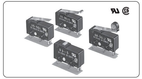 歐姆龍SS-5GL小型微動開關工作原理與應用